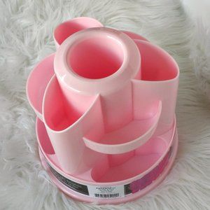 Make-up Swivell Rotating Organizer Pink Brand  New